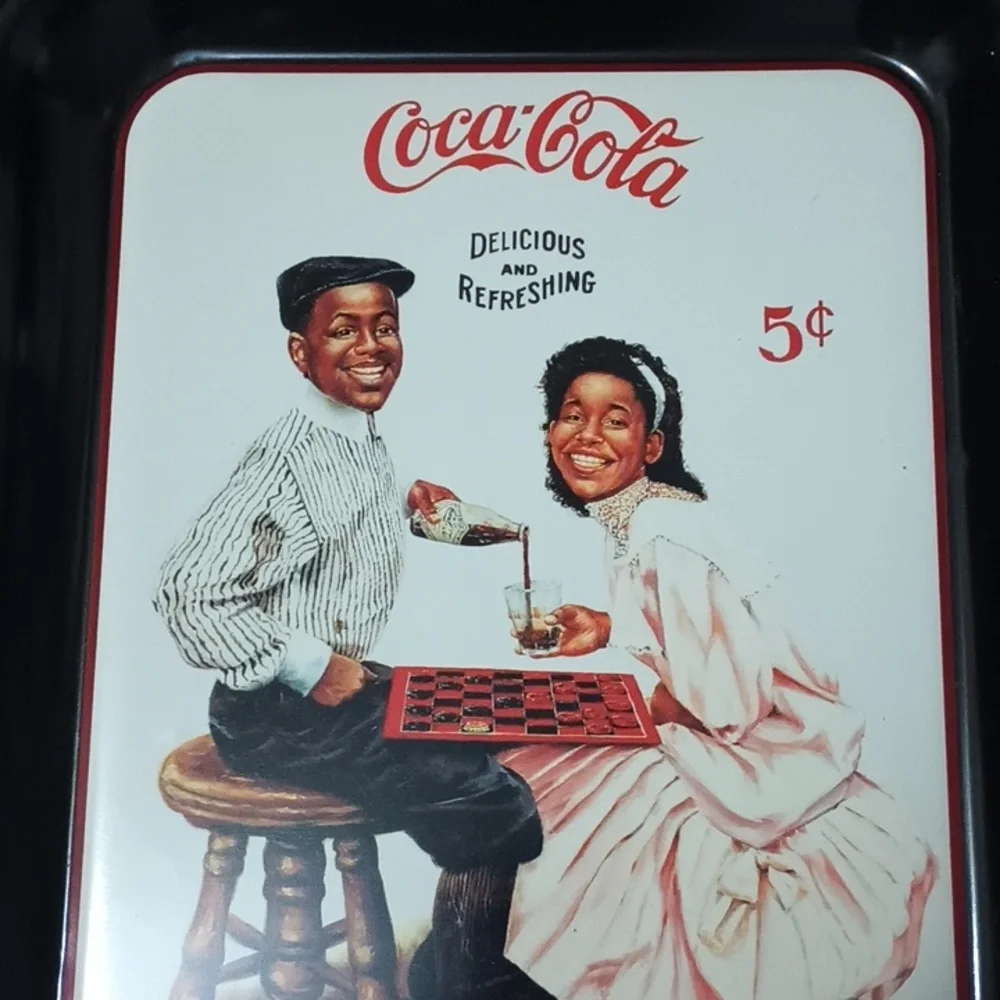 Vintage Coca-Cola Serving Tray titled 